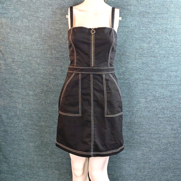 Vans Black Denim Dress - Picture 6 of 15